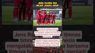 Jens Raven bersama timnas Indonesia U20 incar juara grup timnasindonesia pialadunia2026 [upl. by Lezti]