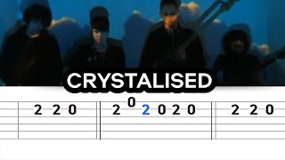 The XX  Crystalised Easy Guitar Tabs Tutorial [upl. by Rich286]