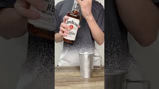 JIM BEAM bourbonwhiskey suntory highball soda asmrvideo share [upl. by Agon]