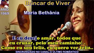 Brincar de Viver  Maria Bethânia  karaoke [upl. by Conyers]