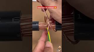 Solid joint copper to copper wire 15mm to 10mm wire ✅🔥trending shortvideo [upl. by Hyacintha990]