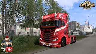 ETS2 v150 Iveco SWay Weeda Transport by soap98 [upl. by Edelstein]