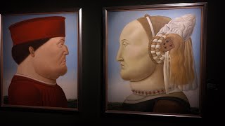 Mostra su Fernando Botero a Roma le immagini dell’esposizione a Palazzo Bonaparte [upl. by Alyss]