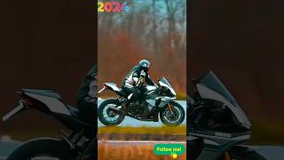 Yamaha yzf R1 bike 2024 🏍️🌹 shortvideo status zx10r yamahar1m yamahar15 racingbike rider [upl. by Eilah986]