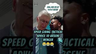 Not Everyday You See Someone Give Tactical Advice to Arsene Wenger 😭😭football shorts ishowspeed [upl. by Leuas]