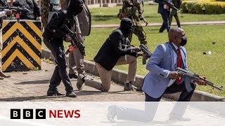 Several shot dead during protests in Kenyan capital of Nairobi  BBC News [upl. by Silvie]