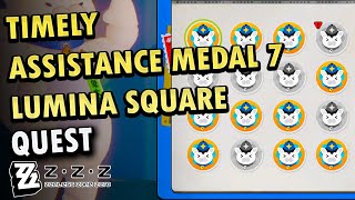 Timely Assistance Medal 7  Lumina Square Zenless Zone Zero  ZZZ [upl. by Horne]