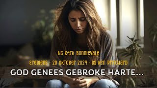 NG Kerk Bonnievale Erediens So 20 Oktober om 930 Ds Ken Pritchard [upl. by Ogeid409]