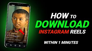 HOW to DOWNLOAD INSTAGRAM REELS DOWNLOAD KAISE KARE [upl. by Ahseyn]