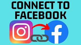 How to Connect Instagram to Facebook  2024 [upl. by Volnay]