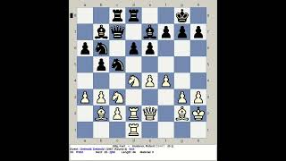 Gilg Karl vs Huebner Robert  Detmold Chess 1965 Germany [upl. by Sileray]