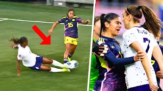 USWNT vs Colombia Got NAUGHTY [upl. by Tuneberg]