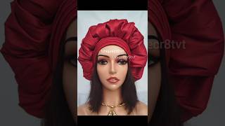 How to make 5in1 Ruffles Turban turbantutorial turban trending headgearyoutubeshorts [upl. by Suriaj]