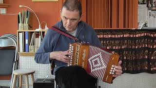 Gånglåt Från Mockfjärd  Anahata melodeon [upl. by Eggett]