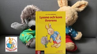 Lyssna och kom överens  Tio små kompisböcker  Kanin o Igelkott  Barnkonventionen Förskola  Barn [upl. by Nivram]