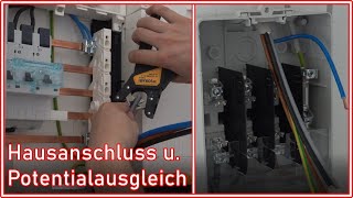 Hauseinspeisung vor dem Zähler verdrahten ElektroM [upl. by Gere]