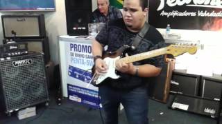 Césario filhoFar beyond the sunLive stand PedroneExpomusic 2015 [upl. by Gram]