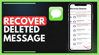 How To Recover A Deleted Text Message On iPhone [upl. by Brindell749]