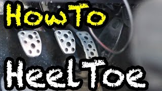 How to HeelToe Downshift  Advanced Manual Techniques [upl. by Cumine44]