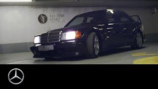 MercedesBenz 190 E 2516 EVO 2 Parking Lot Thunder  ALL TIME STARS [upl. by Bigner]