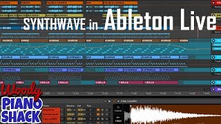 Ableton Live synthwave tutorial [upl. by Etep]