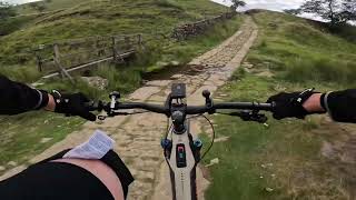 Mondraker Crafty rr 2023 model in the peak district ￼￼ [upl. by Ecire]