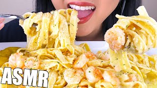 ASMR ALFREDO SAUCE SEAFOOD PASTA NO TALKING  ASMR Phan [upl. by Spiegel]