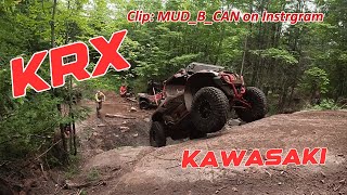 Kawasaki Teryx KRX CanAm Maverick wTurbo and Honda Talon being put to the test [upl. by Llevrac513]