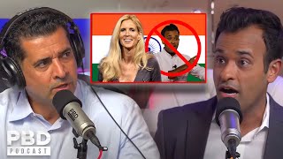 “You’re an Indian”  Is Ann Coulter Racist For Not Supporting Vivek Ramaswamy [upl. by Nich]