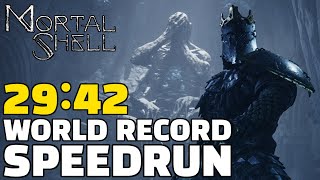 Mortal Shell Any Speedrun in 2942 Former World Record [upl. by Llekcir437]