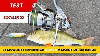 Test du moulinet Exceler 23 de Daiwa [upl. by Godfrey]