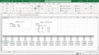 Portafolio de Markowitz con 2 activos financieros con Excel [upl. by Peedsaj]