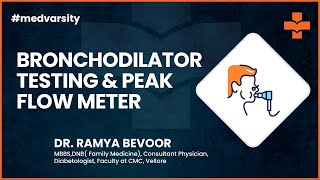 Case Overview Bronchodilator Testing amp Peak Flow Meter  MedvarsityOnlineLtd [upl. by Helsell]