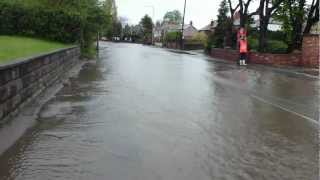 Flint  Flooding at The Yaght Oakenholt 290412 Part 4 [upl. by Saint117]