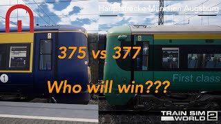 Train Sim World 2  Class 375 vs Class 377  Who Will Win [upl. by Schram]