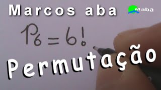 PERMUTAÇÃO SIMPLES  Anagramas fatorial combinações possibilidades e etc [upl. by Aicel]