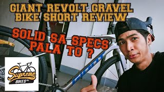 GIANT REVOLT GRAVEL BIKE SHORT REVIEW [upl. by Bertrand]