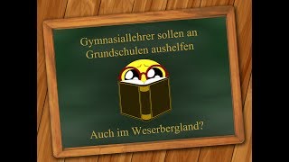 Gymnasiallehrer an Grundschulen  auch im Weserbergland [upl. by Mindi690]