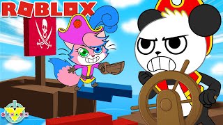 SINKING SHIPS IN PILFERING PIRATES ROBLOX LETS PLAY COMBO VS ALPHA [upl. by Ritz853]