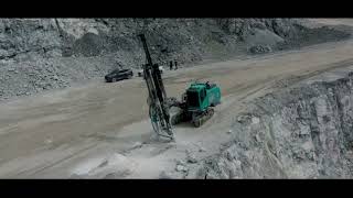 Hyundai Everdigm Tophammer drill rig ECD40 [upl. by Ress]