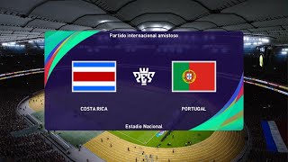 Modo carrera jugador liga Promerica Costa Rica Vs Portugal [upl. by Amikat269]