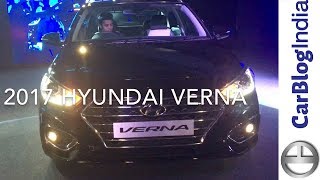 New 2017 Hyundai Verna Price Features Specifications Mileage Variants amp All You Need To Know [upl. by Tebasile]