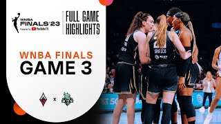 Las Vegas Aces vs New York Liberty  FULL GAME HIGHLIGHTS  October 15 2023 [upl. by Derman683]