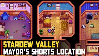 Mayors Shorts Location  Stardew Valley [upl. by Demodena]