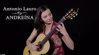 Sanja Plohl plays Antonio Lauro Andreína Vals venezolano nº2 [upl. by Yorled]