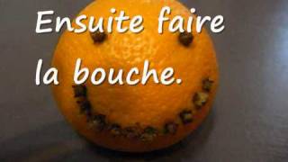 Activité maternelle  Orange dhalloween [upl. by Heall2]