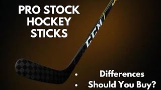 Hockey Gear  Pro Stock Hockey Sticks  What’s the Deal [upl. by Oirromed]