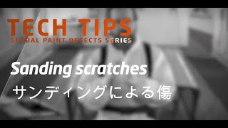 AXALTA ACADEMY Sanding scratches サンディングによる傷 [upl. by Esch]