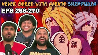 Ginkaku amp Kinkaku vs DARUI Naruto Shippuden REACTION 268270 [upl. by Otecina]