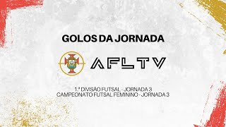 Golos da Jornada  Futsal  21 e 22 de setembro [upl. by Lindly497]